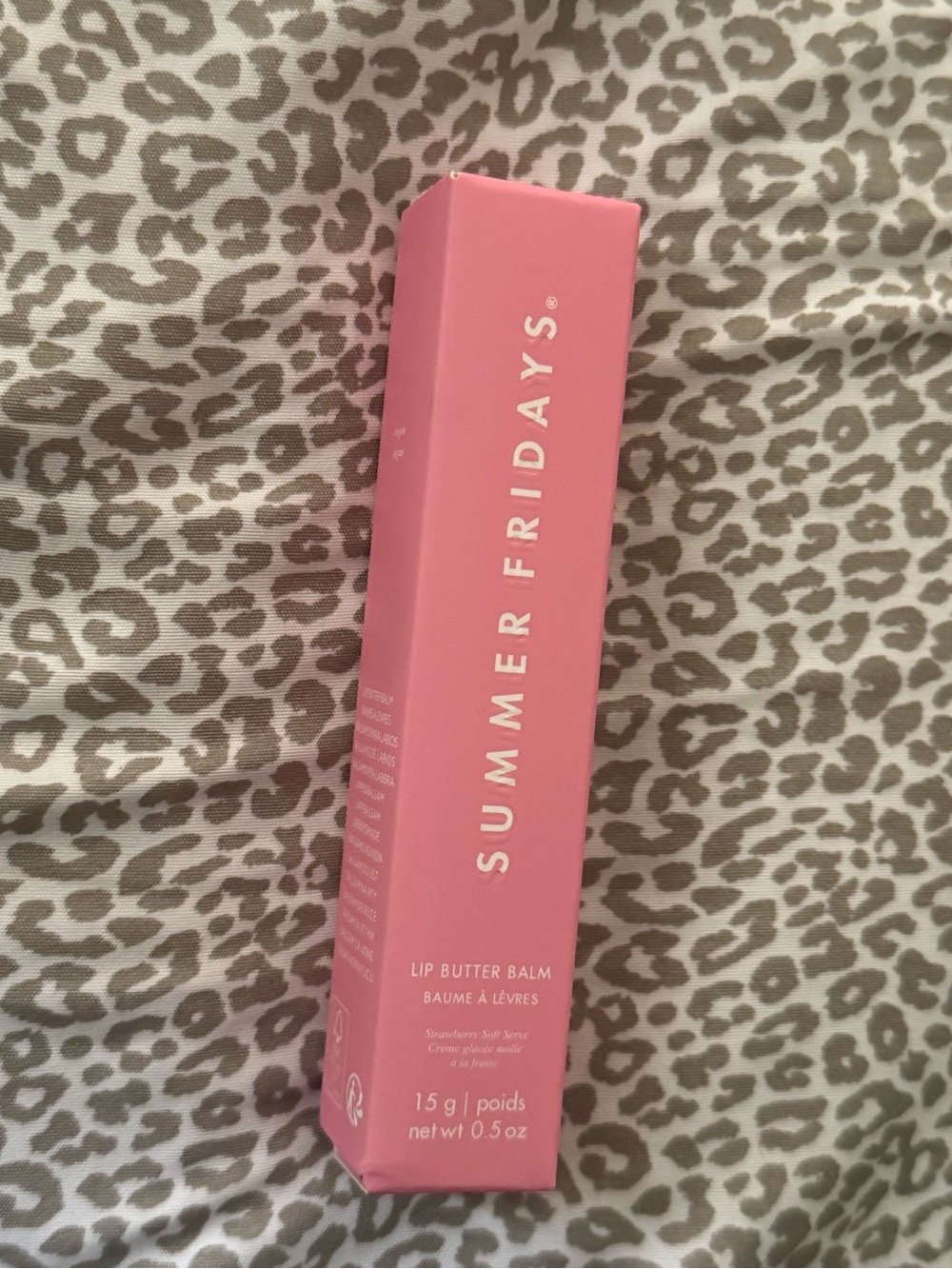 Summer Fridays Pink Lip Butter Balm - Hydrating Lip Treatment